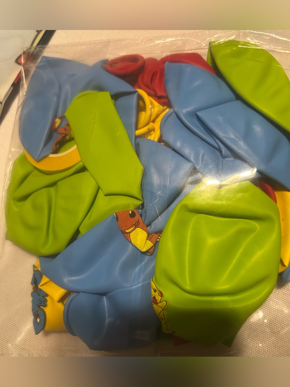 Pokemon Kids Party Banner and Decorations - Blue/Green/Orange - Picture 6 of 6